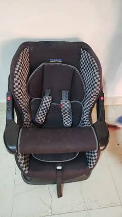 car seat and baby walker