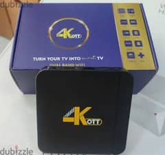 New model 4k Ott android TV box, dual band WiFi, world wide channels