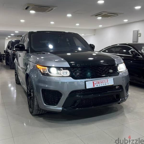 Rnagr Rover Sport SVR Oman GCC first owner from MHD 1