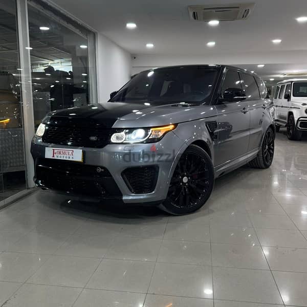 Rnagr Rover Sport SVR Oman GCC first owner from MHD 6