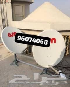 Nilsat arabsat dish Airtel pakast tata saky All satellite fixing