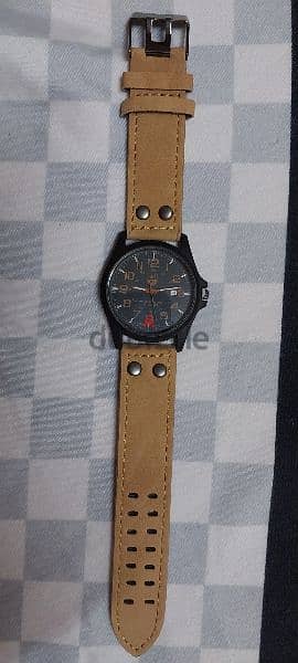 Leather watch 0