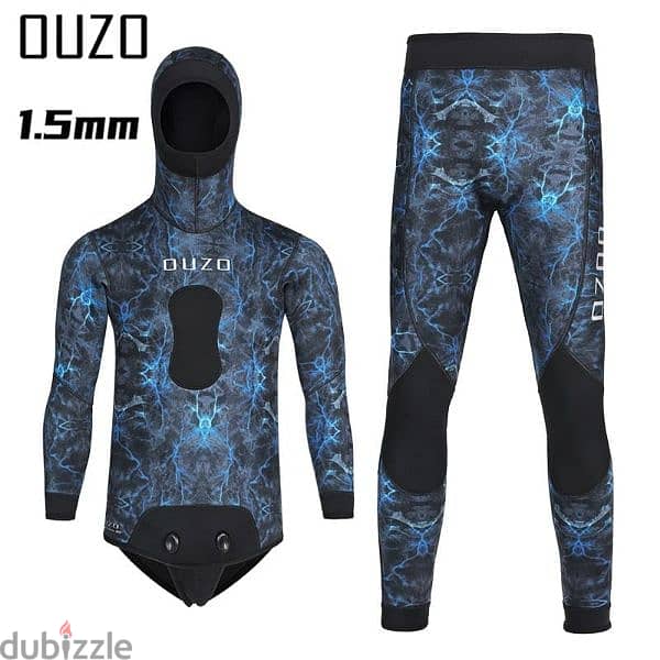 بدلات غوص OUZO الصيفية Spearfishing suits 1