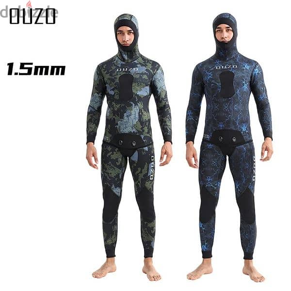 بدلات غوص OUZO الصيفية Spearfishing suits 4