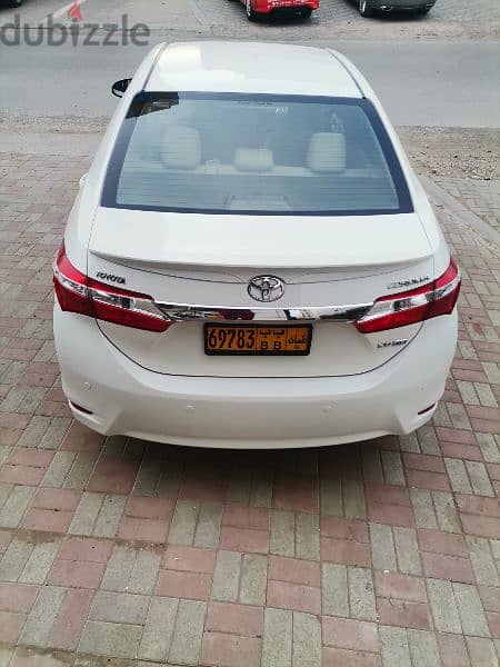 Corolla 2016 Omani car full automatic 2.0cc 1