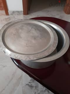 Cooking pot with lid Aluminium medium size