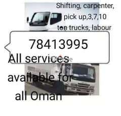 House shifting, Carpenter,3,7,10 ton trucks and labour