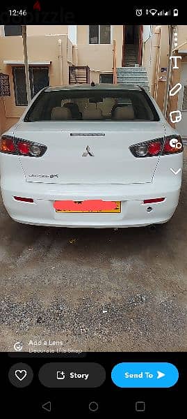 sale for Mitsubishi lancer 2010 neat and clean car 1
