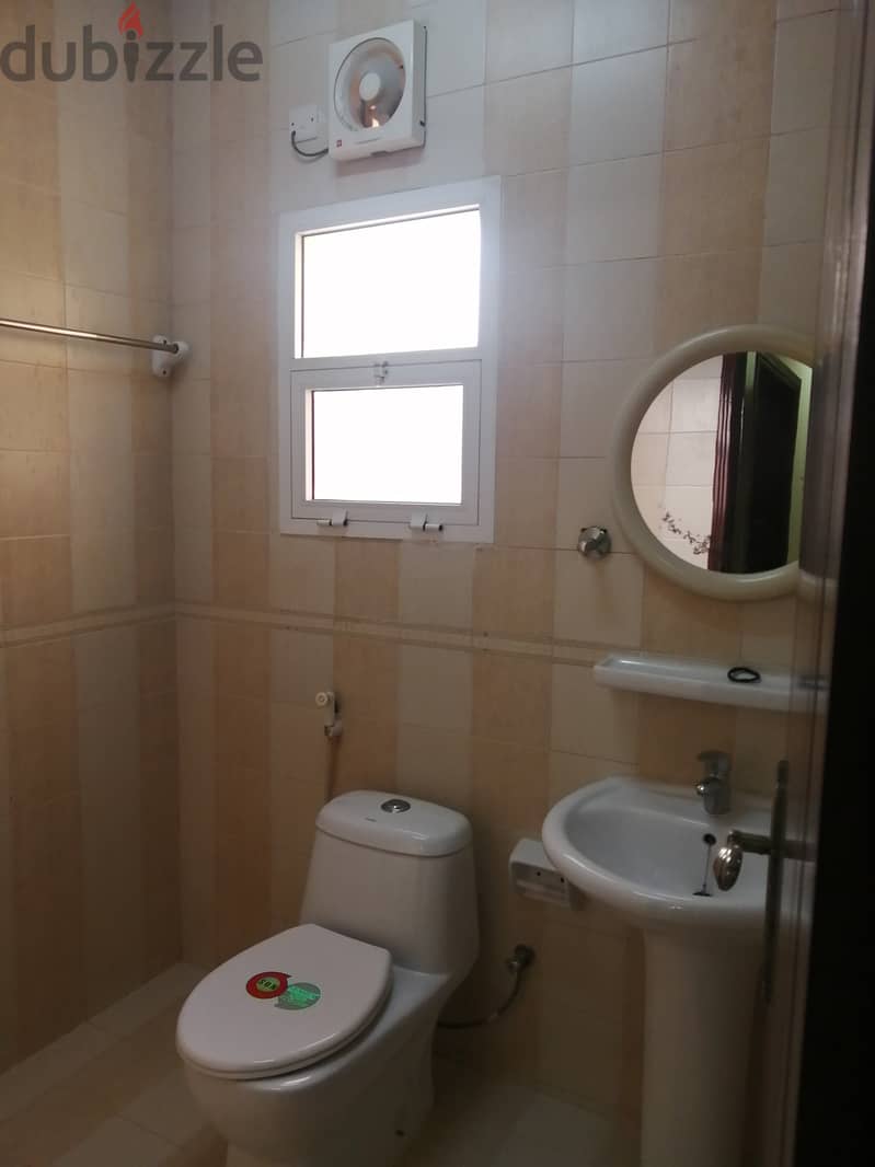 Single Room with attached Balcony, Split Unit AC @ Al Ghubrah 2