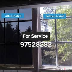 All kinds of Windows Glass Sticker Frosted Tint Film Service 0
