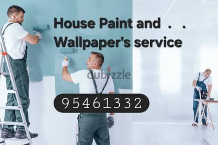 House Flat Painting Maintenance Wallpaper fixing service