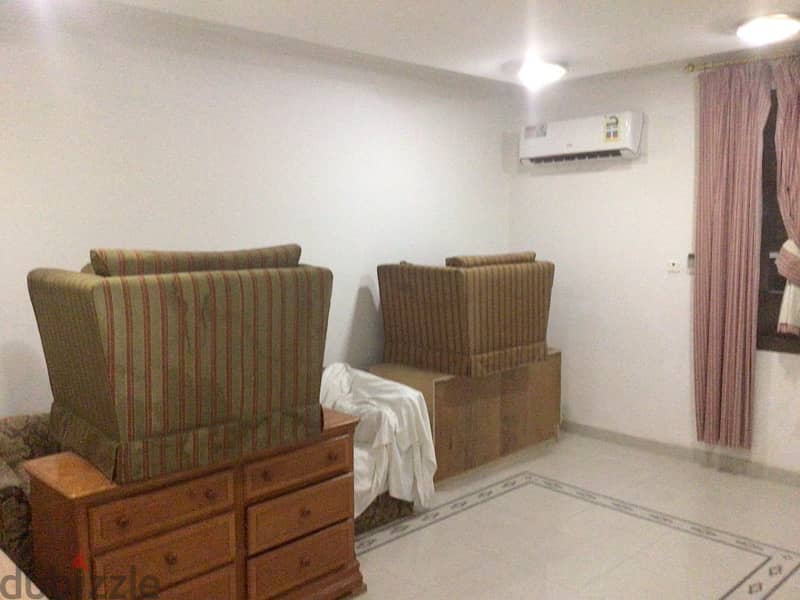 1 bhk commercial flat for rent including water electricity in Ruwi 1