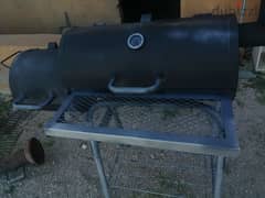 BBQ grill & BBQ smoker