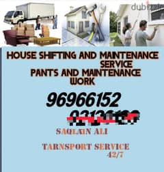 House Shifting & Pakking
Work

Villa Shop office and Electricia