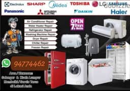 Air Conditioner Refrigerator Washing Machine Repair & Services
