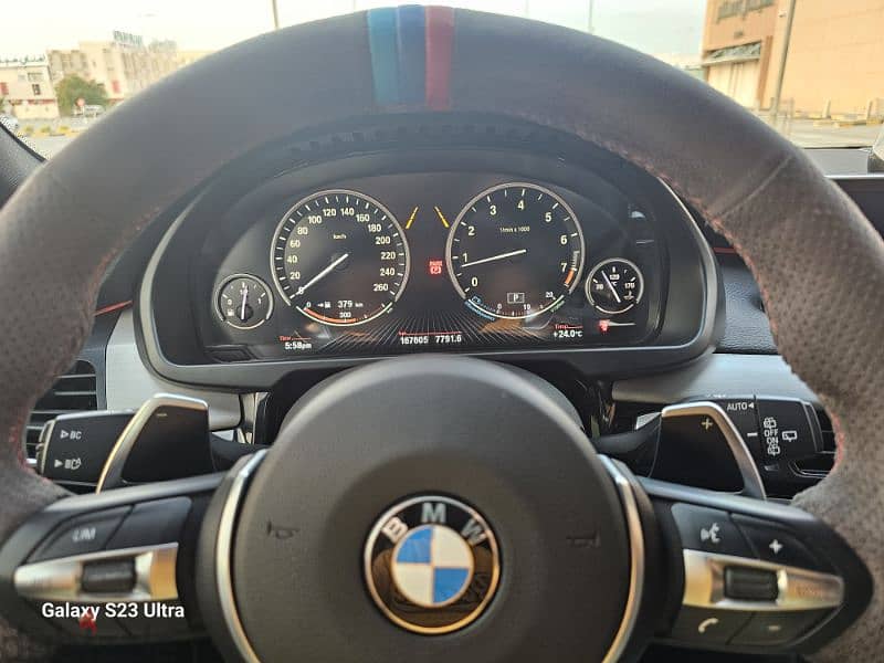 BMW X5 2014 M Kit GCC Oman car اكس فايف خليجي وكاله عمان ٢٠١٤ 6