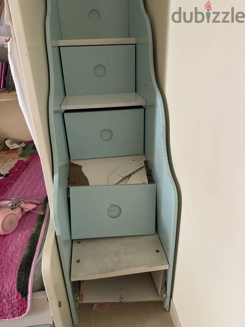 Bunk bed with drawers 1