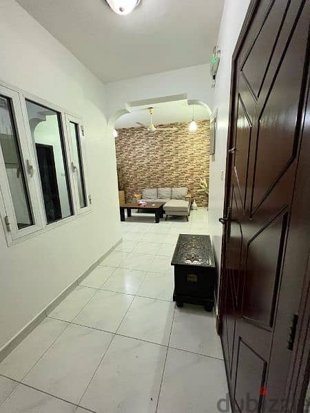 flat for rent, ground floor, near Muttrah Corniche,3 rooms, at 300OR 12