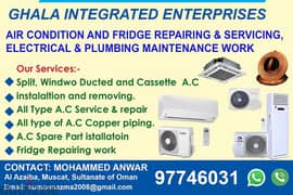 AC service and repair Maintenance