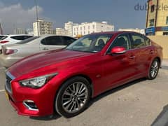 2018 INFINITI Q50 4dr 3.0t LUXE AWD features a 3.0L V6 0