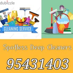 One time deep cleaning services 0