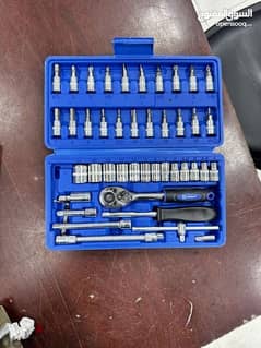 Tools box 48 pieces only 5 rail سباين ٤٨ قطع 0