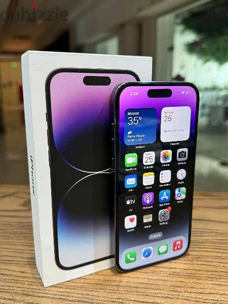 iphone 14 Pro 256 GB purple 90% Battery health Excellent Condition 1