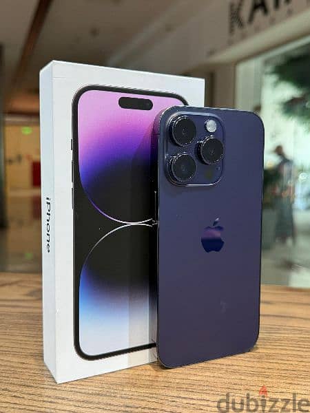 iphone 14 Pro 256 GB purple 90% Battery health Excellent Condition 2