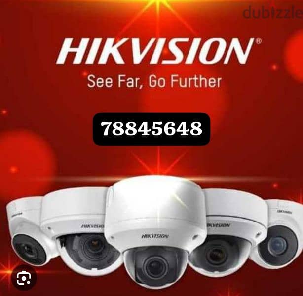 We do all type of CCTV Cameras  HD Turbo Hikvision Cameras  Bullet 0