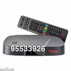 New Airtel Digital HD Receiver with 6months malyalam Tamil