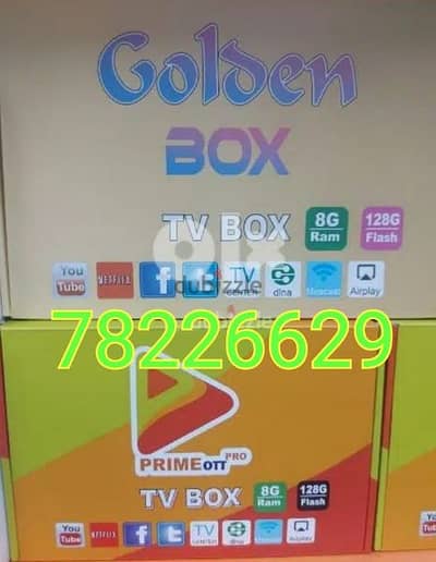 Android box New With 1year subscription All countries channels working