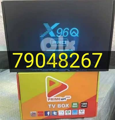 Yellow model Android Box All Country Channel Working Year Subscription