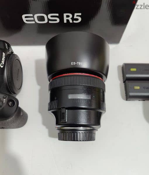 Canon R5 with warranty, Canon R6 Clean, EF 85mm f1.2 II, EF 100mm f2.8 15