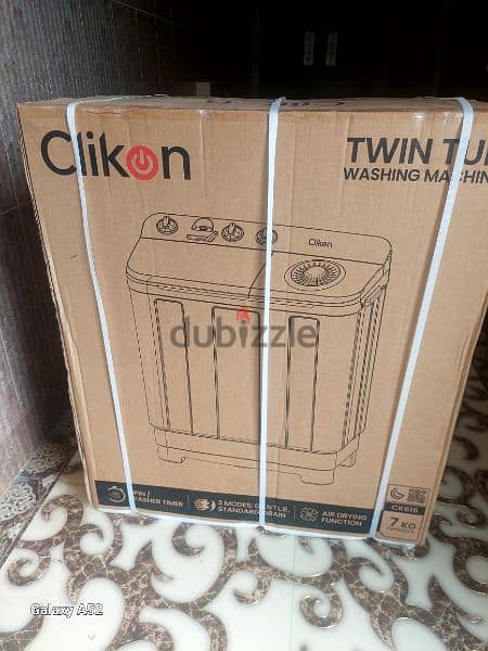 . new clikon twin tub 7 kg 3