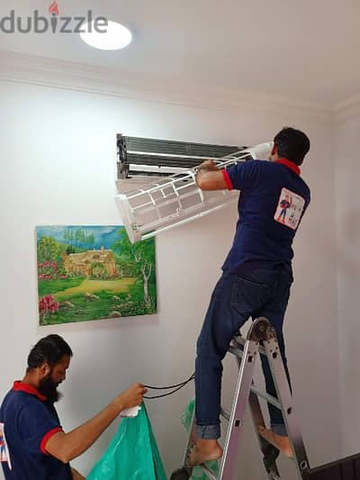 HVAC Air Conditioning work in Muscat