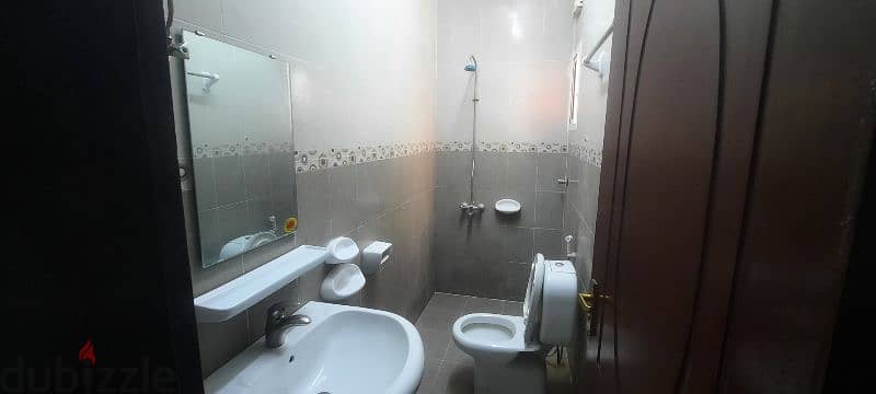 A room with attached private bathroom Available@ Yearly basis in Owqad 1