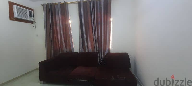 A room with attached private bathroom Available@ Yearly basis in Owqad 3