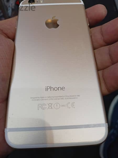 Apple I phone 6 gold  colour very good condition 128 GB storage 4
