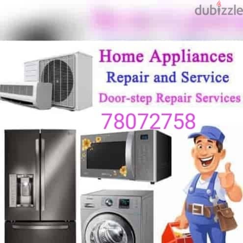 Automatic washing machine AC fridge repair and service work 0
