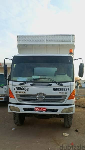 7 Ton & 10 Ton Trucks Available For Rent 24/7 All over Oman