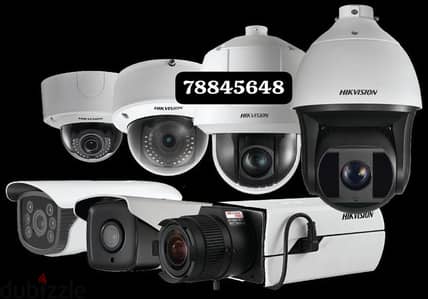 We do all type of CCTV Cameras  HD Turbo Hikvision Cameras  Bullet