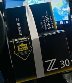 new nikon z30 with 2 lenses , brand new 0