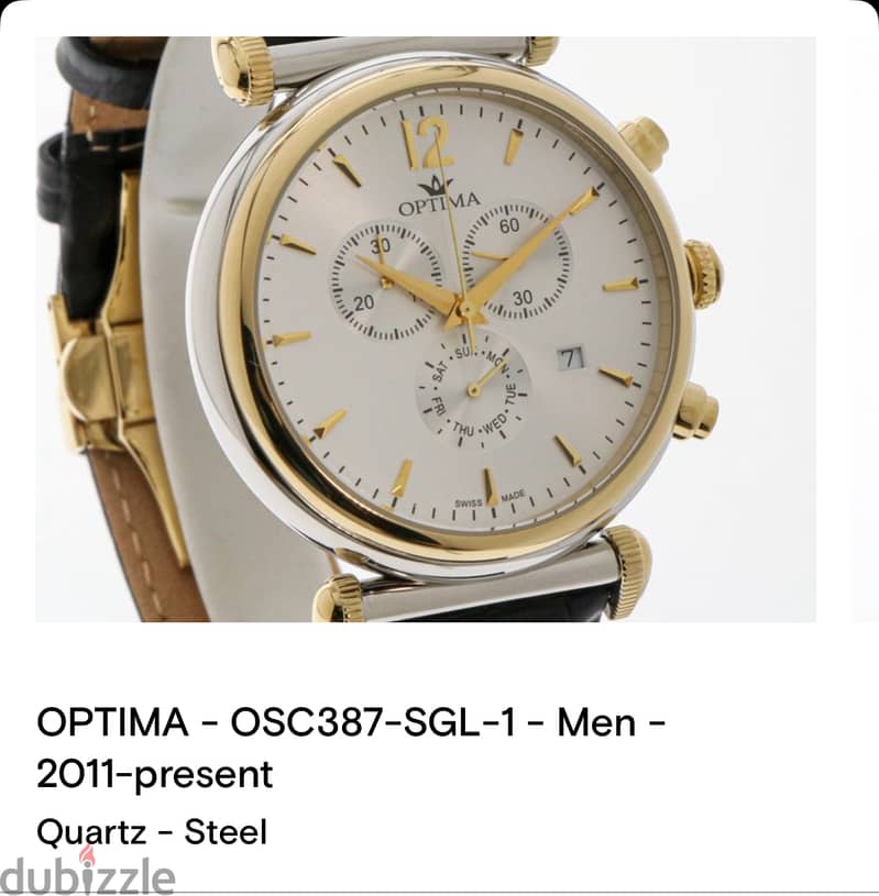 swiss made new Optima watch 5