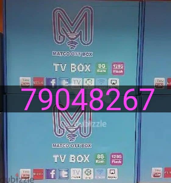 Blue Model android Box all country Channel work with 1YEAR Subscriptio 0