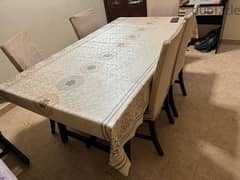 home center 6 seater dinning table 0