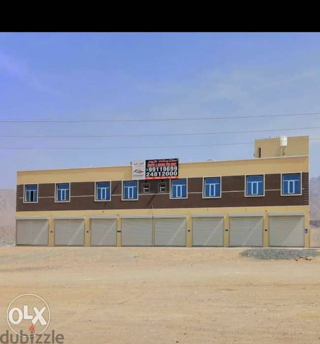 25sqm Shops in AlMisfah for rent first line(B225) 1
