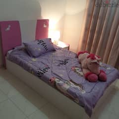 Girl bedroom new used for one month only