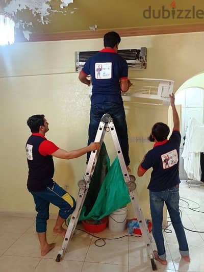 AiR conditioning work in Muscat