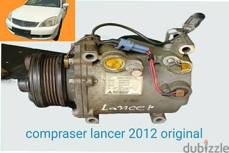 sall of used spar parts mitsbushi lancer2012