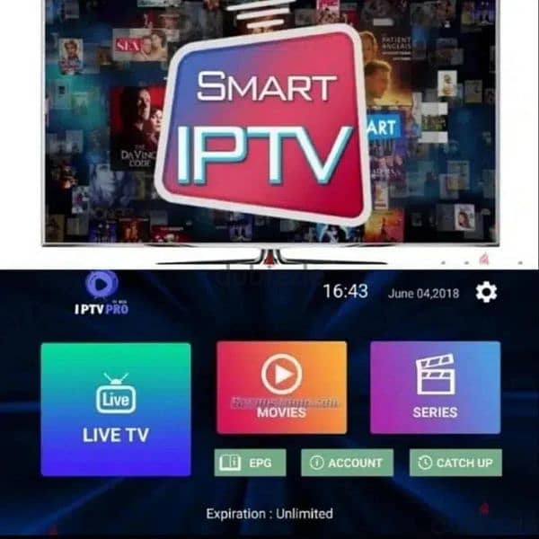 ip-tv smatar pro with world wide TV channels sports Movies series 0